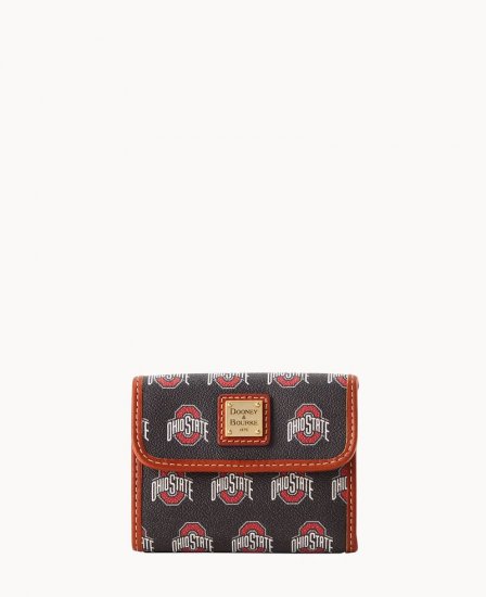 Dooney Collegiate Ohio State Flap Credit Card Wallet OHIO STATE ID-WA4wiAMG - Click Image to Close