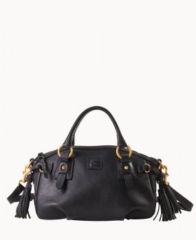 Dooney Florentine Medium Mail Satchel Black Black ID-Az0NrAUp