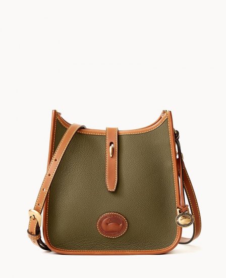 Dooney All Weather Leather 3.0 Crossbody 22 Green ID-2OodB70g - Click Image to Close