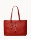 Dooney Henrys Zip Top Tote Red ID-rl9NQynO