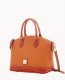 Dooney Pebble Grain Darcy Satchel Caramel ID-SRqcnuDC