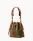 Dooney All Weather Leather 3.0 Mini Drawstring 17 Green ID-cl2LqFKm