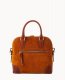 Dooney Suede Domed Satchel Honey ID-2nS82Tp1