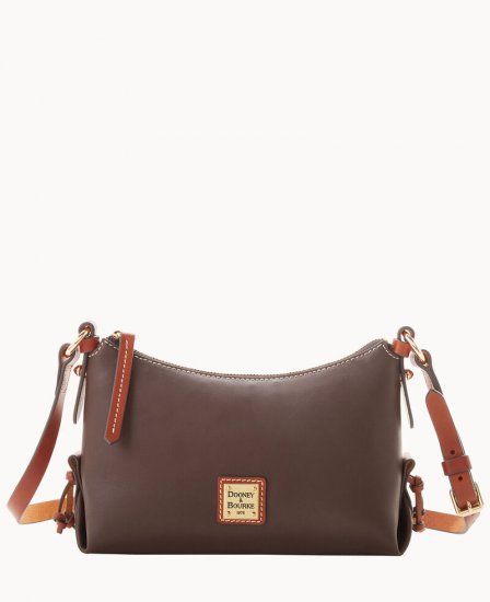 Dooney Penrose Hobo Crossbody 22 Cocoa ID-3uaiO5b4 - Click Image to Close