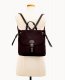 Dooney Nylon Flap Backpack Black Black ID-kmXBXHv6