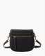 Dooney Pebble Grain Saddle Bag Black Black ID-NNFxefQs