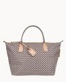 Dooney Roberta Pieri Tatami Classic Small Robertina Tote Taupe ID-8xFDzvDg