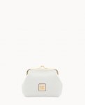 Dooney Saffiano Large Framed Purse Off White ID-cGbtyvES